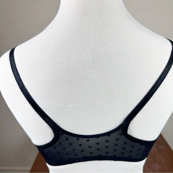 Victorias Secret Black Vintage Demi Tee Shirt Bra 34C 90s - Picture 4 of 7